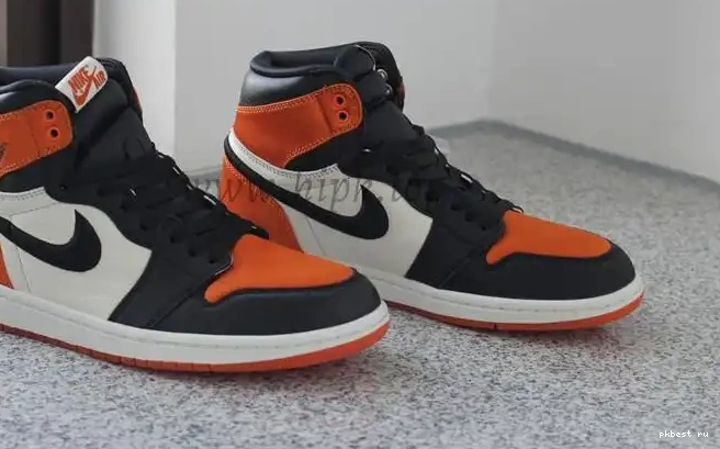 Jordan Shattered God Satin Backboard ready High 1 ship Retro materials to PK real 0509